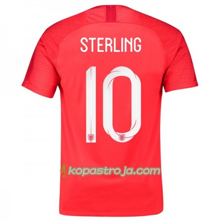 Billiga Fotbollströjor England Sterling 10 VM 2018 Borta tröja